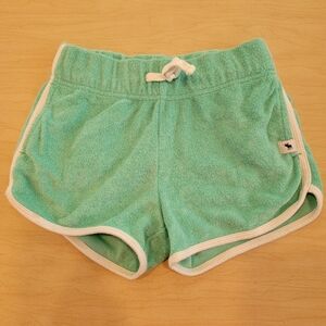 Abercrombie Kids Green Terry Cloth Shorts Size 5/6